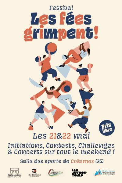 Flyer festival Les Fées grimpent